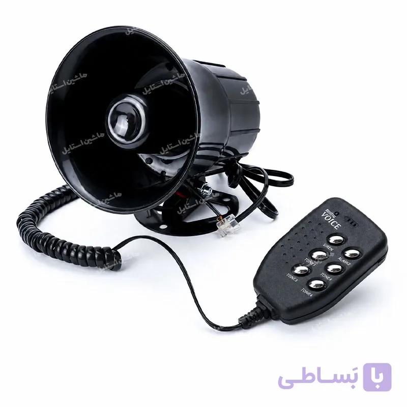 آژیر پلیسی میکروفن دار — تصویر 1