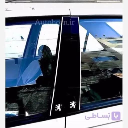 قاب ستون پلکسی پیانویی پژو