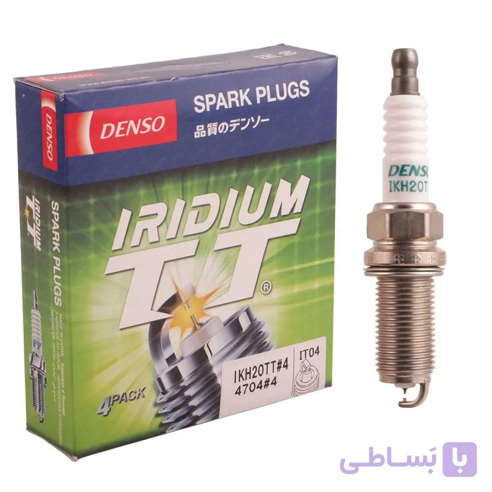 شمع پایه بلند دابل ایریدیم دنسو اصلی ژاپن IKH20TT-4704