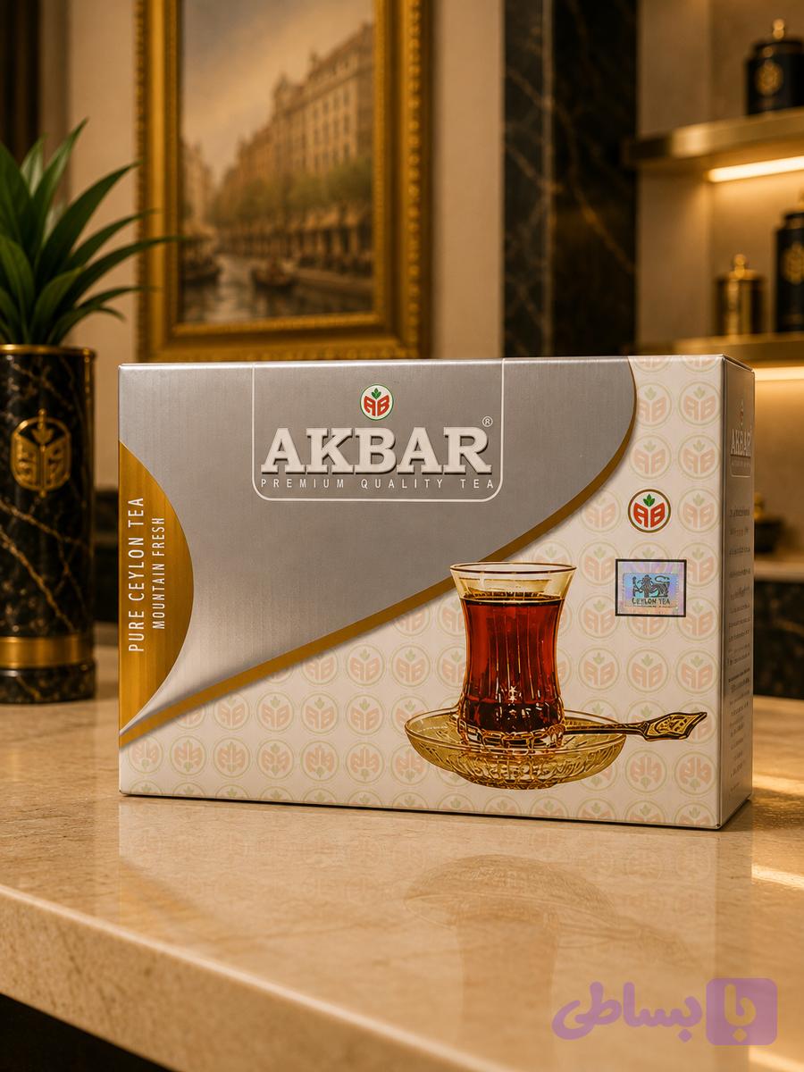 چای اکبر طوسی عطری سیلان