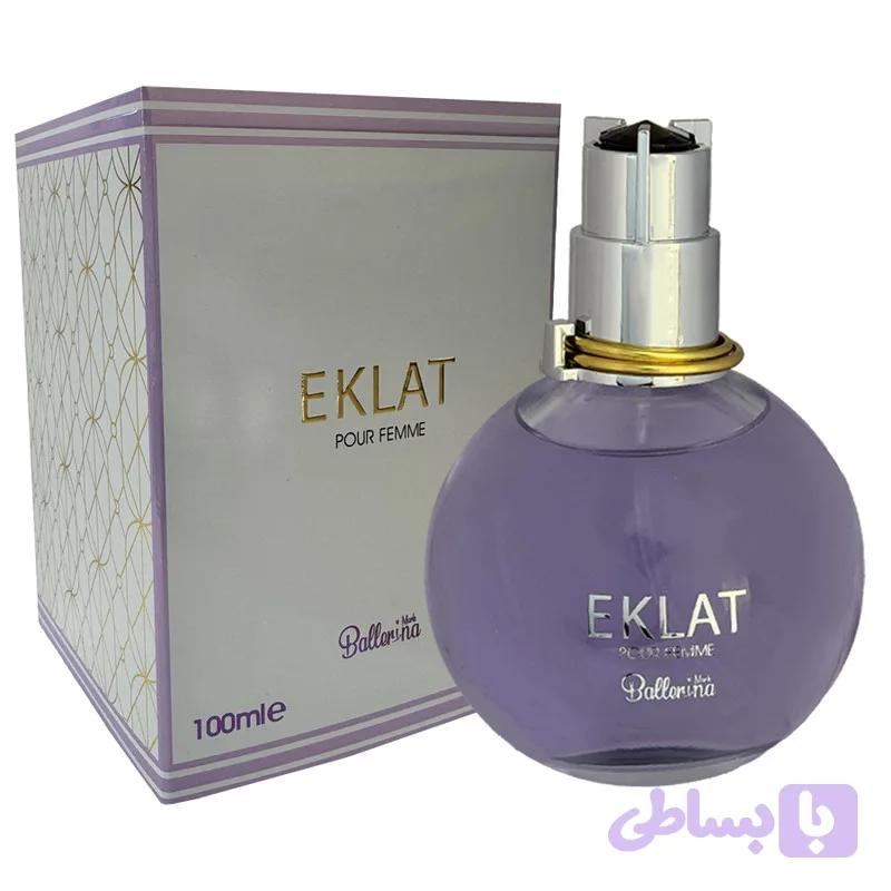 ادوپرفیوم زنانه بالرینا مدل EKLAT با رایحه شیرین حجم 100 میلی‌لیتر