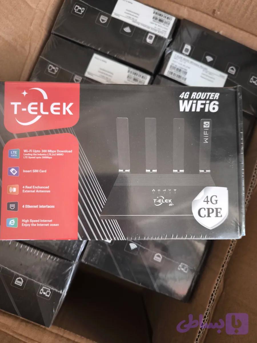 مودم سیمکارتی تی الک ۴ پورت ۴ آنتن TW 800