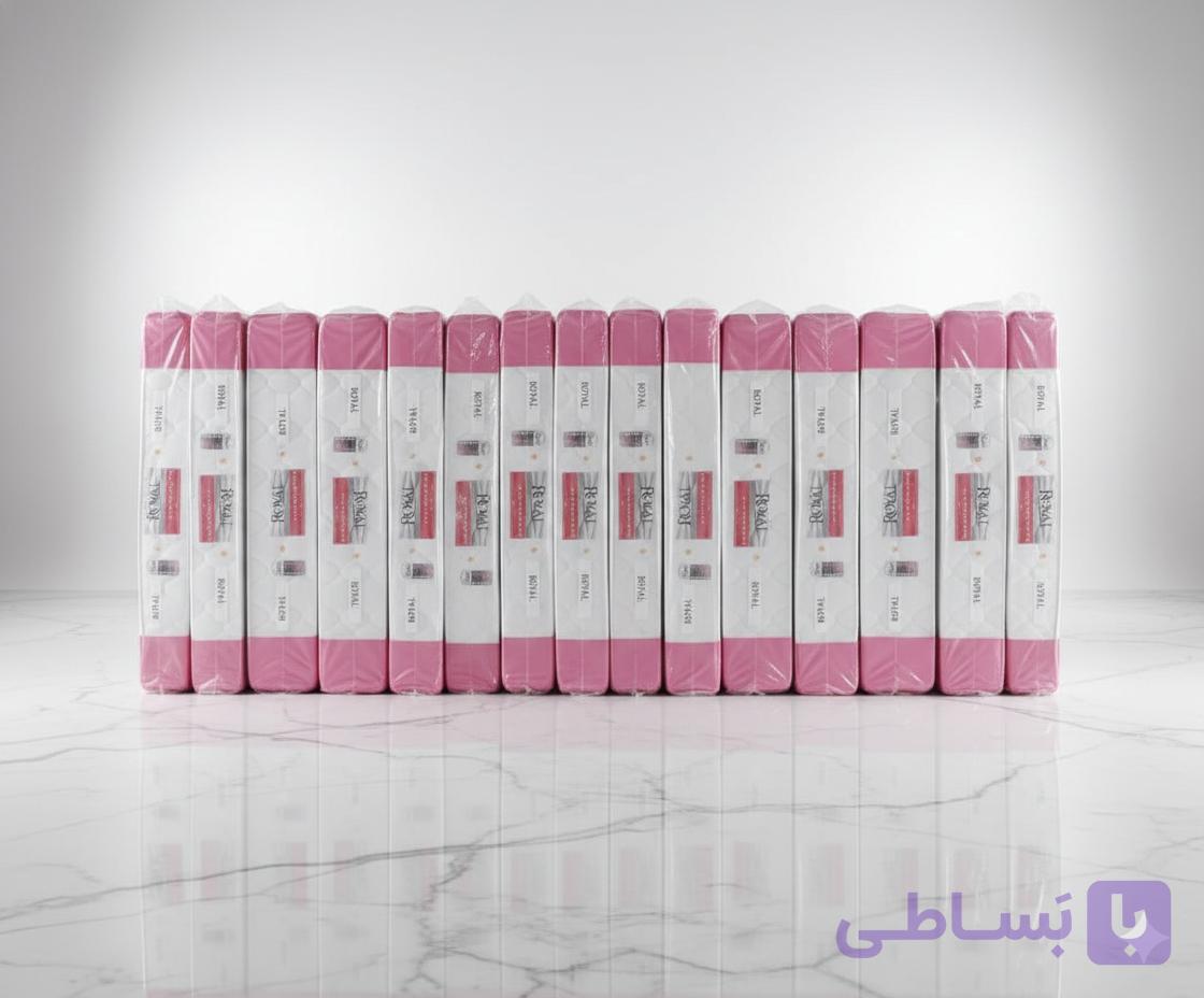 تشک طبی فنری اسفنجی رویال۱۰سال(فنر میکرو)