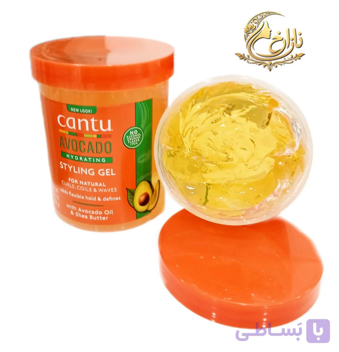 ✨ ژل حالت‌دهنده مو کانتو مدل Avocado Hydrating Styling Gel