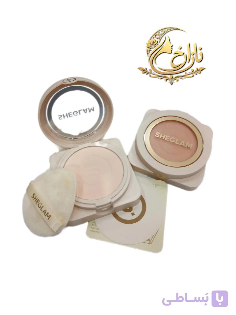 پنکک کرم پودری شیگلم (SHEGLAM)؛ راز آرایشی بی‌نقص و مات ✨