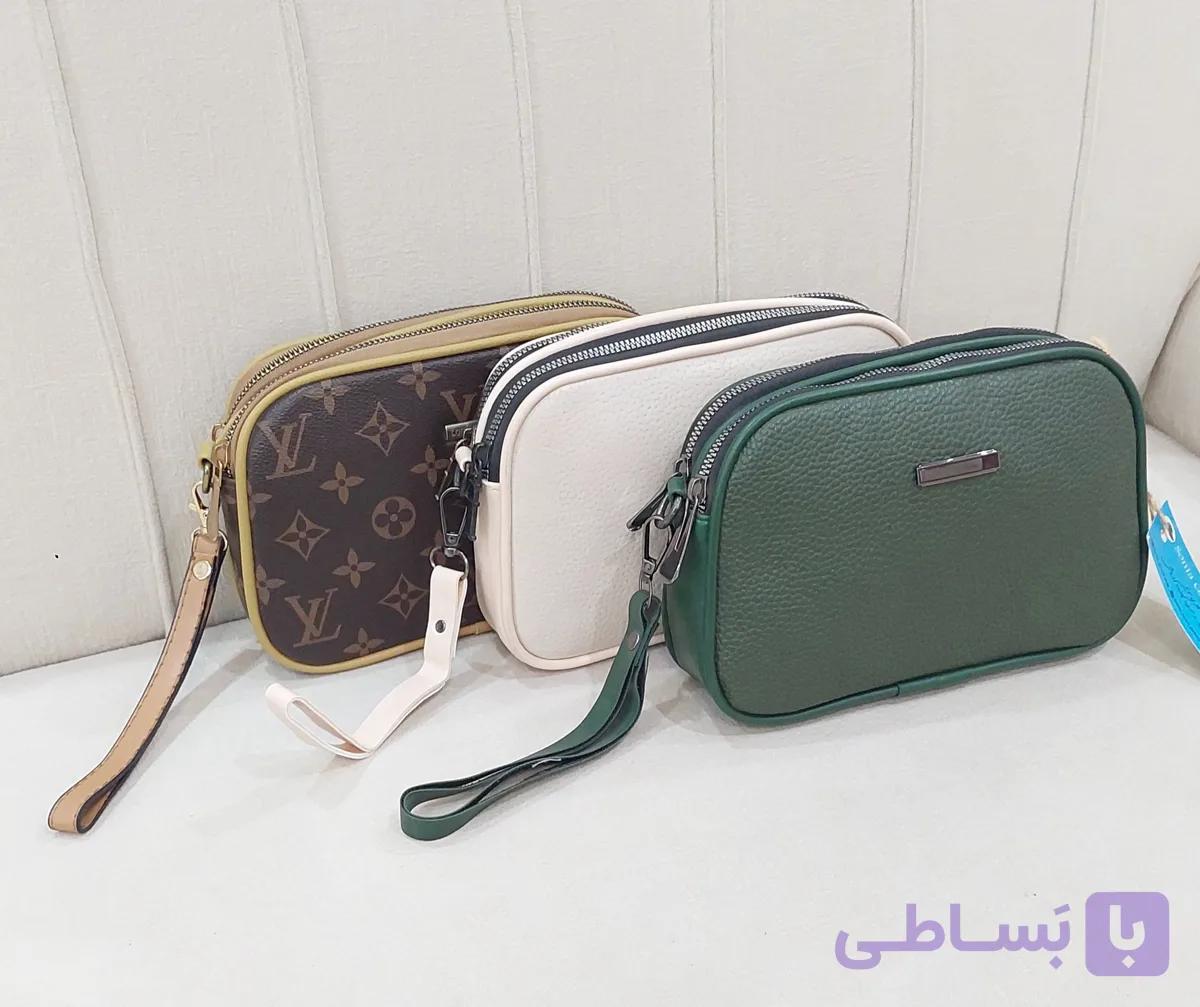 کیف پاسپورتی دخترانه چرم مصنوعی سر دوزیپ