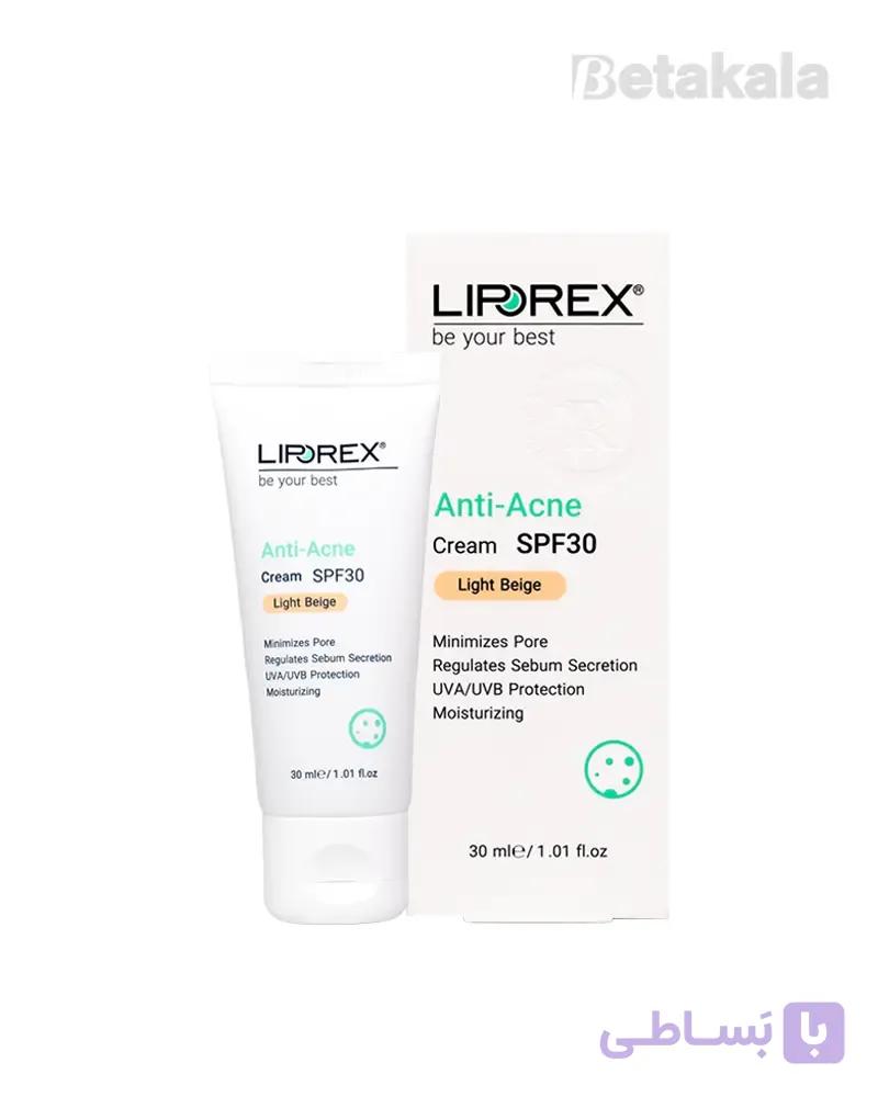 کرم ضد جوش لیپورکس spf 30 — تصویر 1