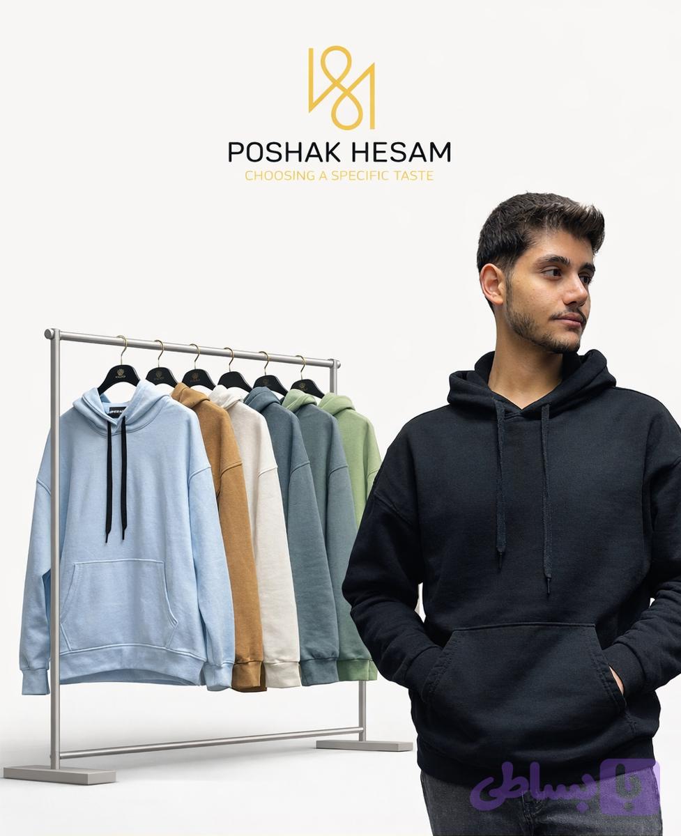 هودی باکسی اسپورت داخل کُرک گِرم بالا پارچه وارداتی رنگبندی