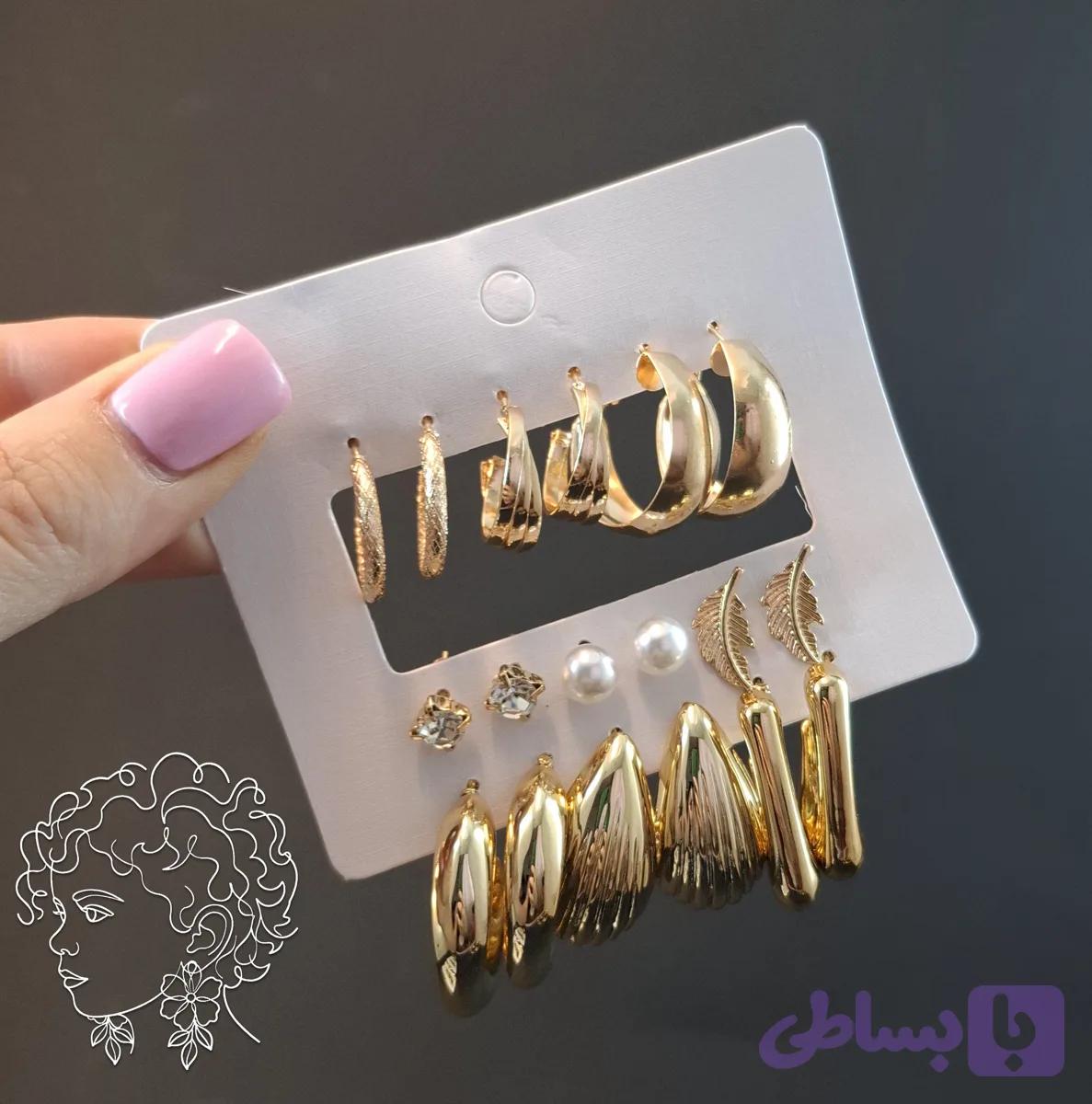 پک 9 عددی گوشواره 6