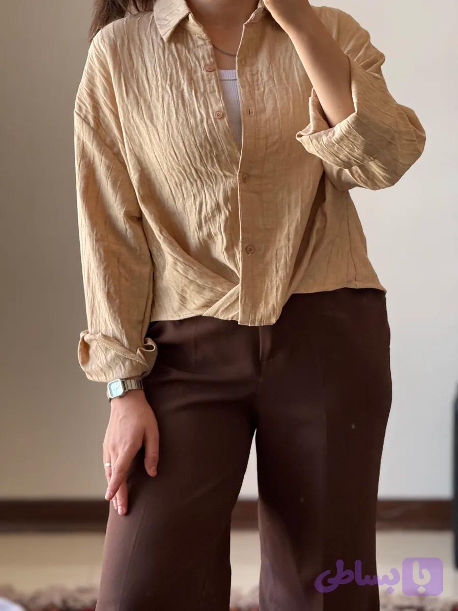 شومیز جلو گره