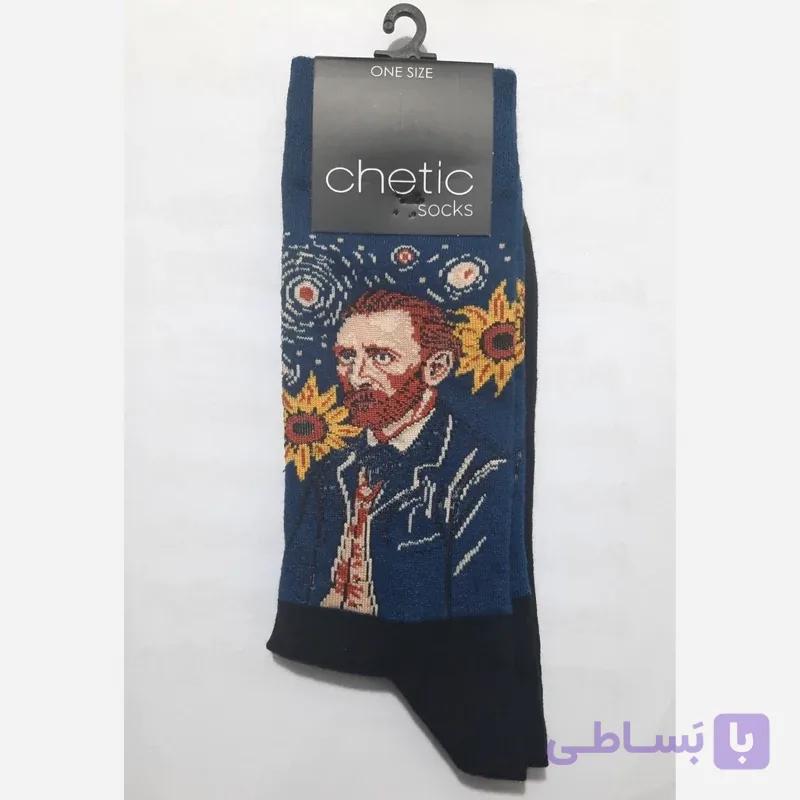 جوراب ساقدار زنانه مدل ونگوگ