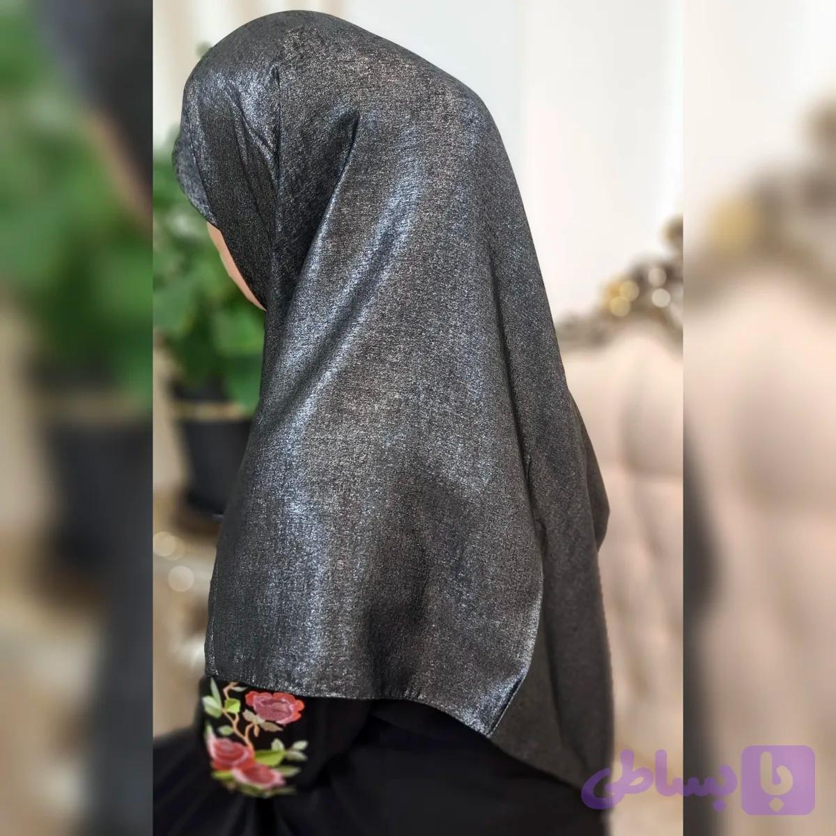 روسری فلورانس مجلسی شاین‌دار زنانه قواره بزرگ 130 با ایستایی عالی