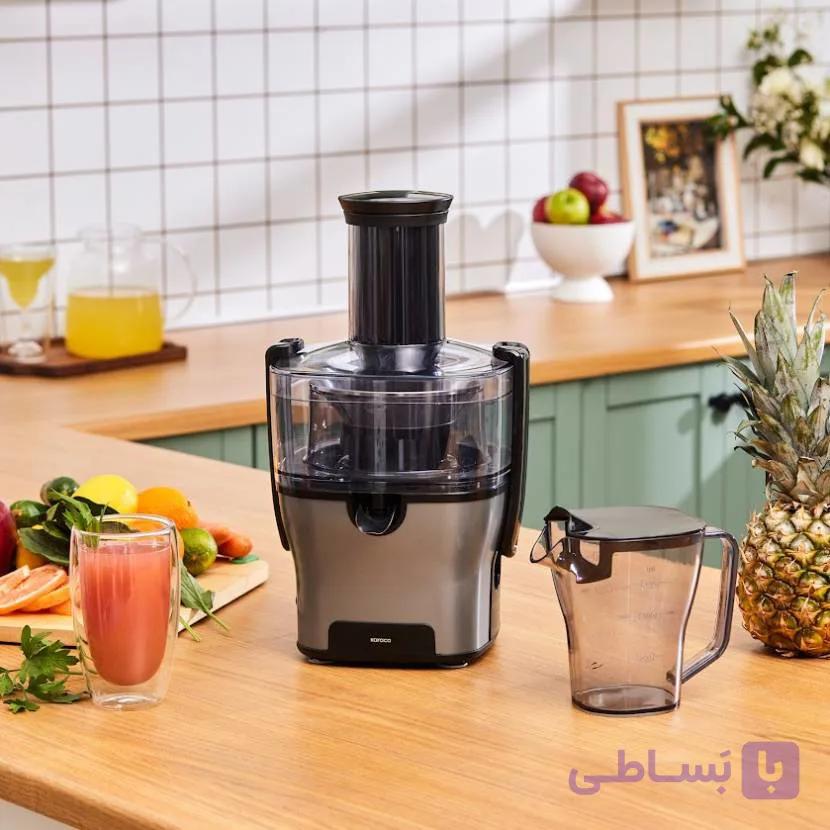 آبمیوه گیری کاراجا مدل Maxvit 1501 خاکستری — تصویر 1