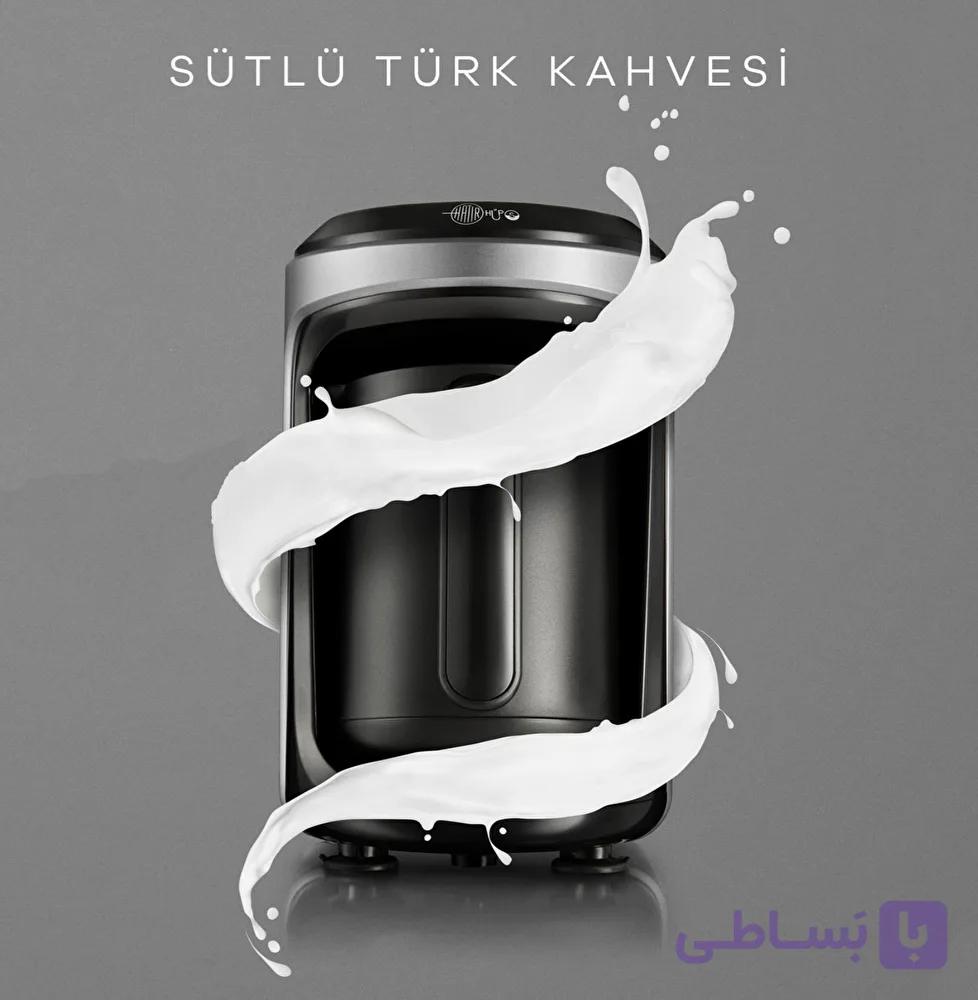 قهوه ساز سه کاره کاراجا مدل Hatir Hups خاکستری — تصویر 1