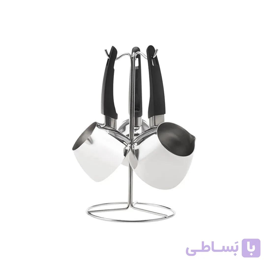 ست شیرجوش قهوه جوش کاراجا مدل Tokyo PowerSteel 316 — تصویر 1