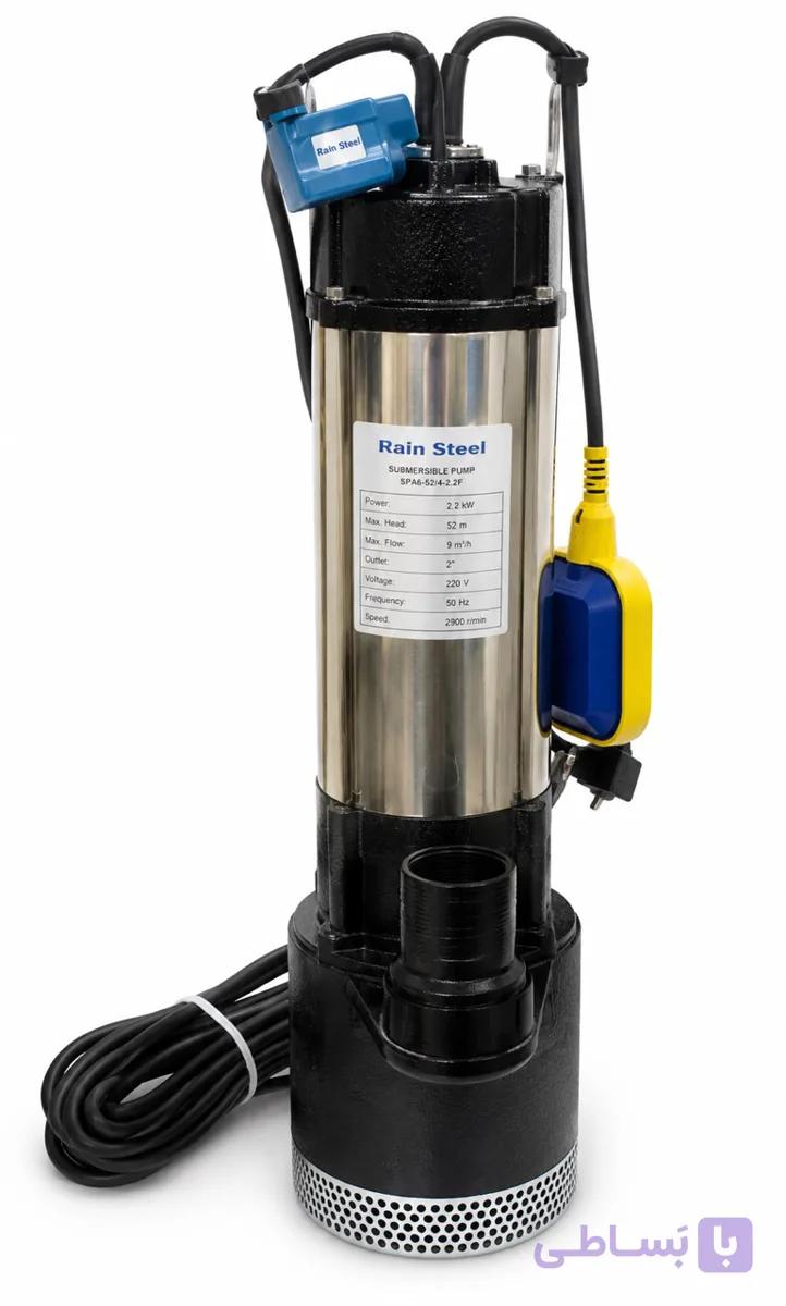 کفکش راین استیل 52 متری 2 اینچ فلوتردار 3 اسب مدل SPA6-52/4-2.2F