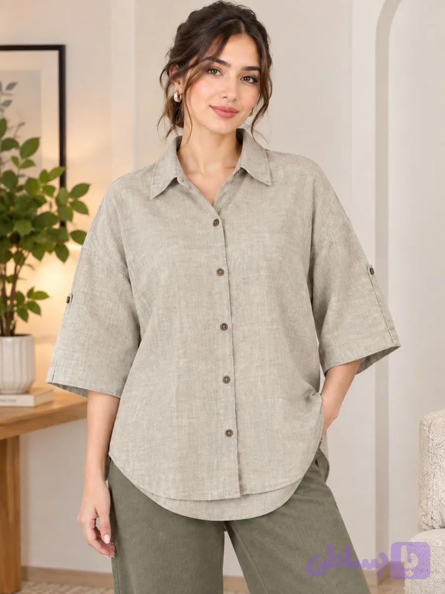 شومیز زنانه جنس لنین