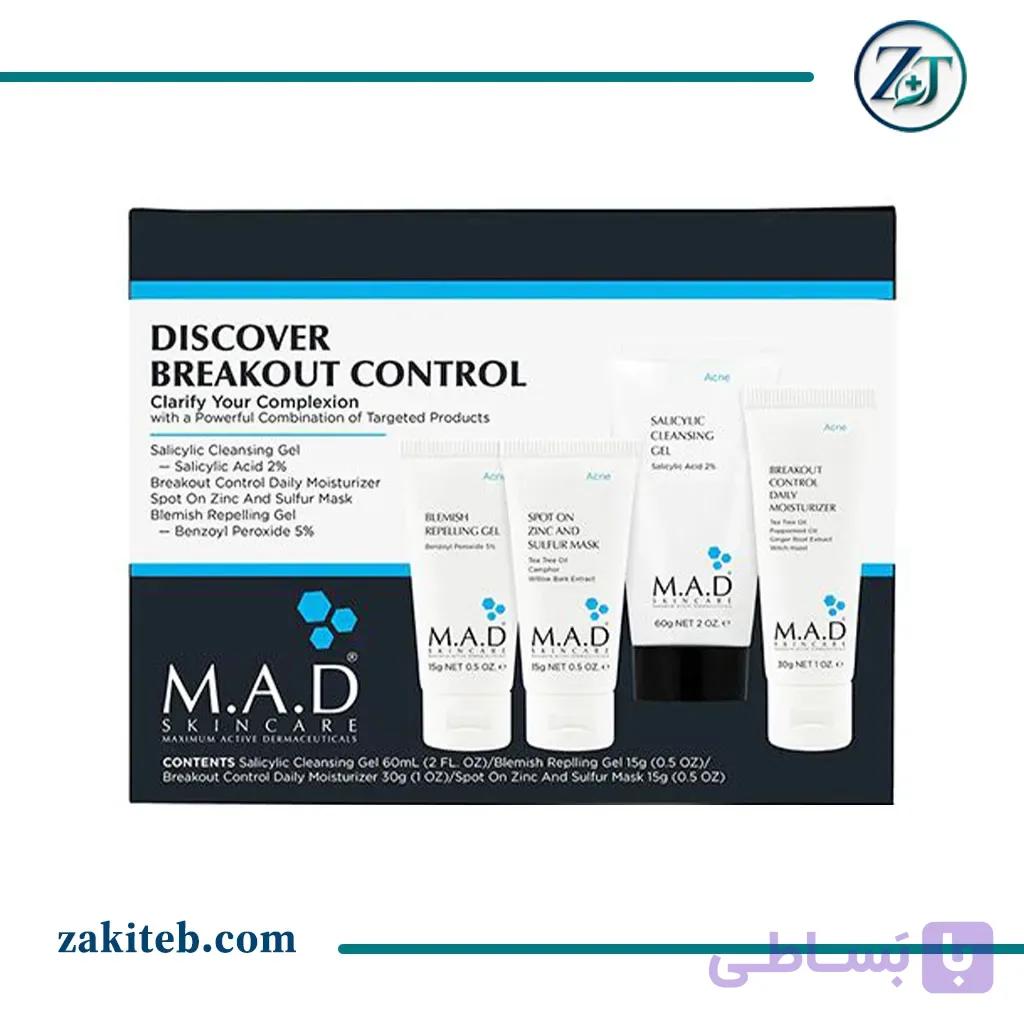 پکیج کنترل جوش و چربی ام ای دی – Discover Breakout Control M.A.D