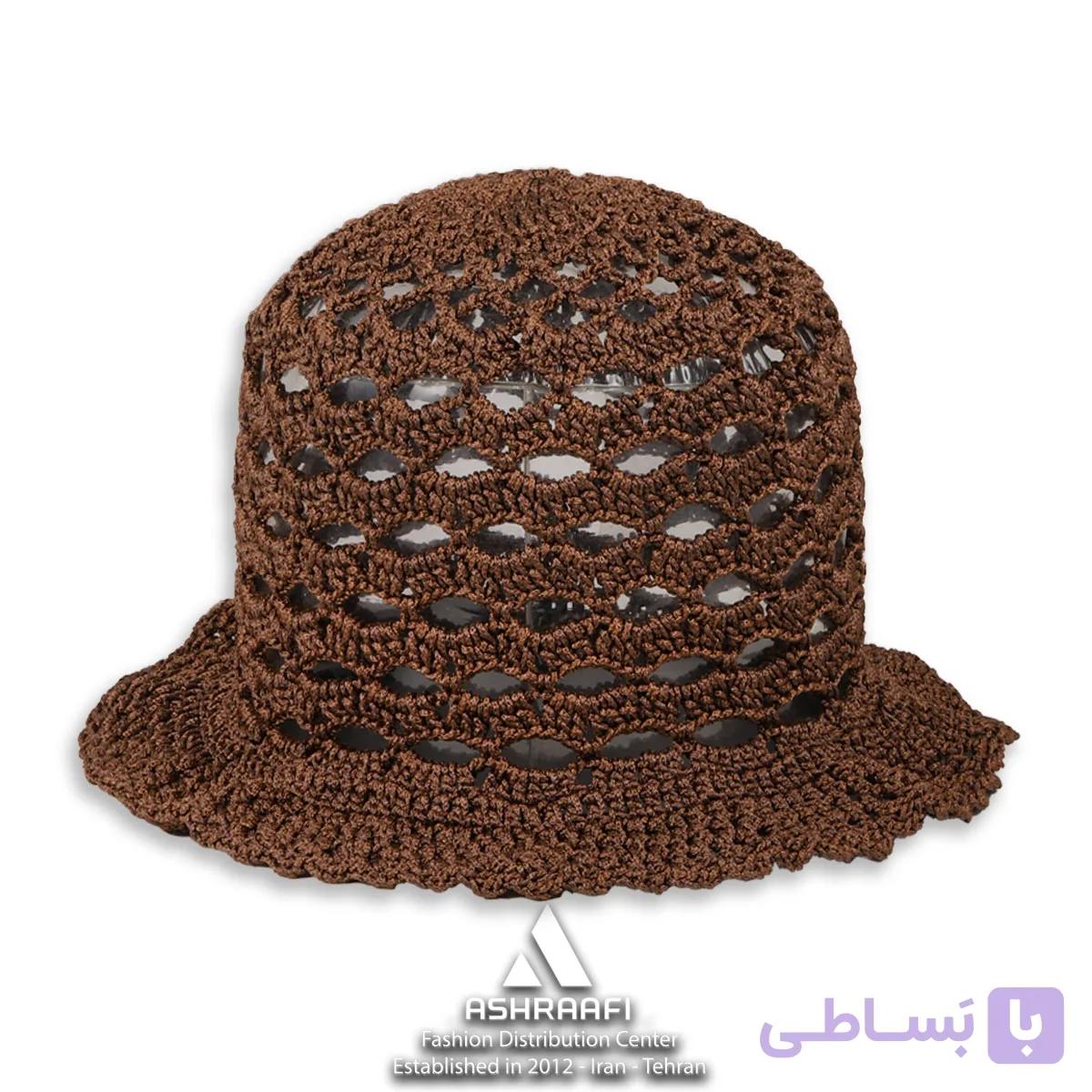 کلاه باکت زنانه Crochet Bucket Hat HA205 — تصویر 1