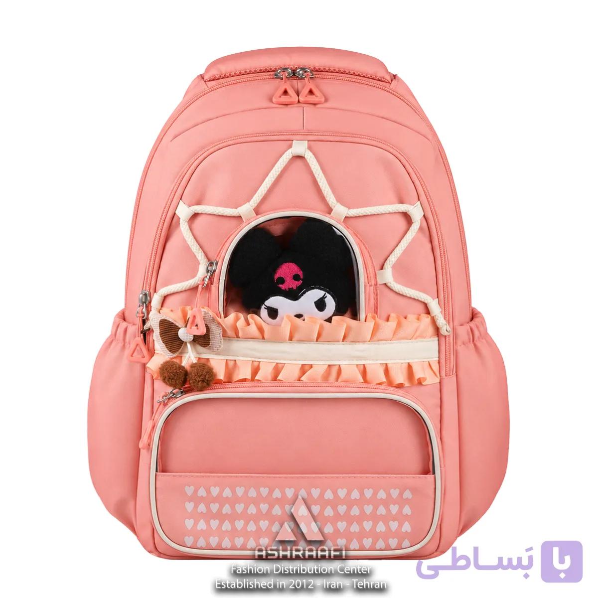 کوله پشتی دخترانه عروسکی Backpack A26 — تصویر 1