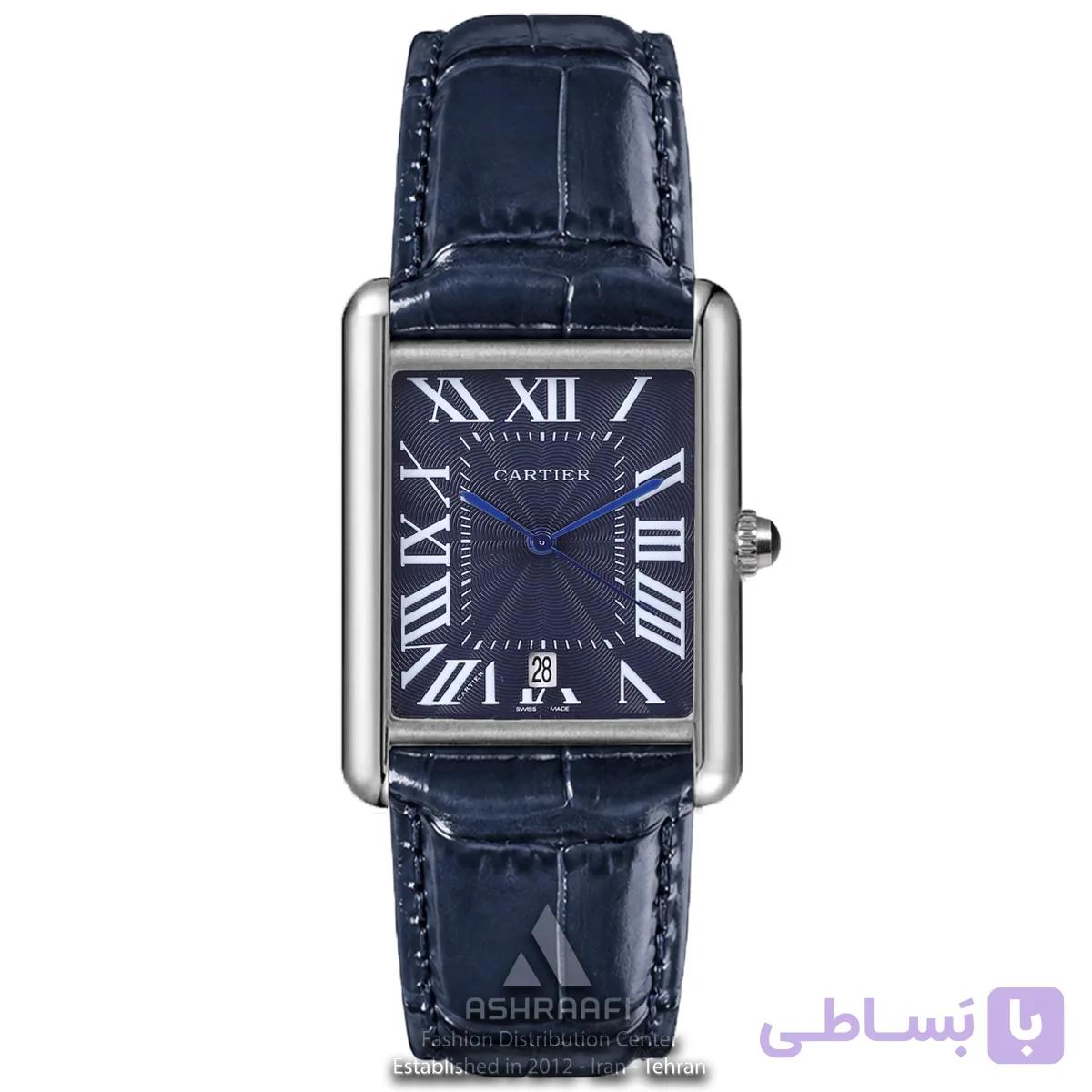 ساعت مردانه کارتیه تانک سولو Cartier Tank Solo 3169BS — تصویر 1