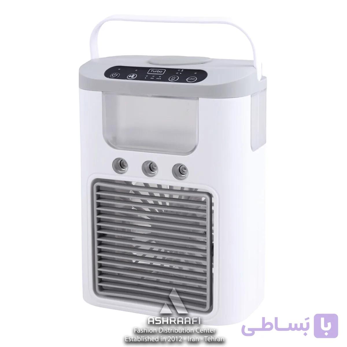 پنکه مه پاش رو میزی Air Cooler Fan K918 — تصویر 1