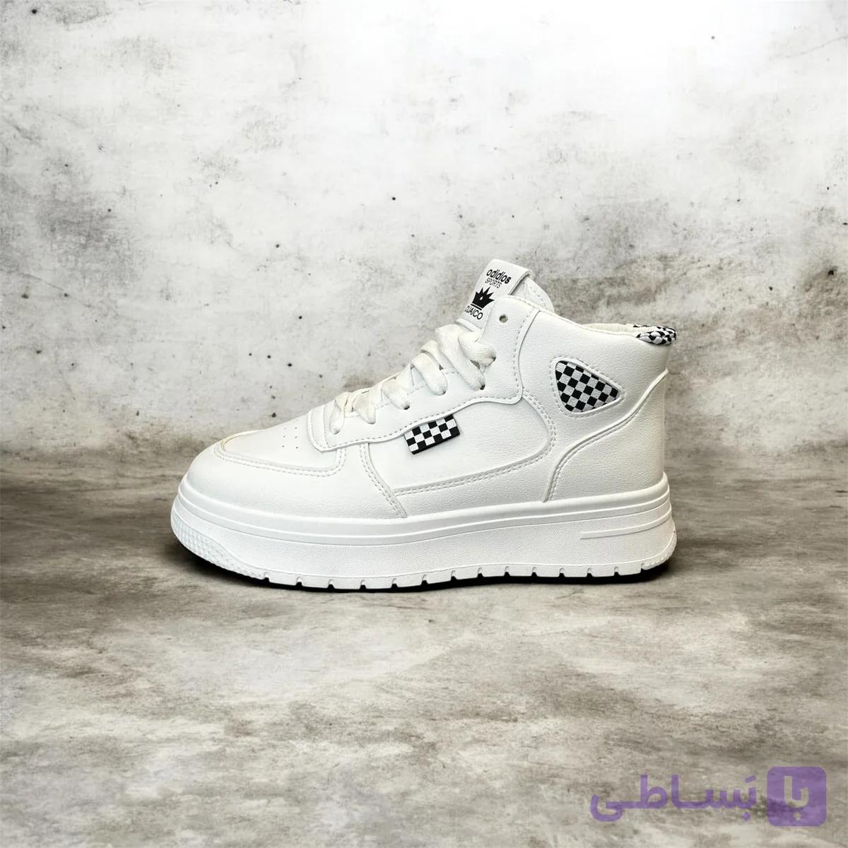 کفش زنانه خارجی ،ادیداس ، ساق دار سبک و راحت