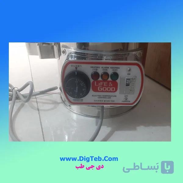سماور برقی استیل اتومات 20لیتری 2جداره — تصویر 1