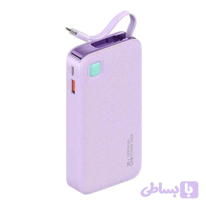 پاوربانک 20 وات یوسمز USAMS مدل US-CD224 ظرفیت 10000 میلی‌آمپر ساعت — تصویر 1