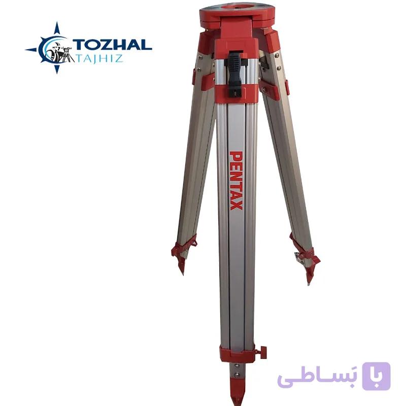 سه پایه آلومینیومی دوقفله لایکا مقطع مربع صفحه مثلثی — تصویر 1