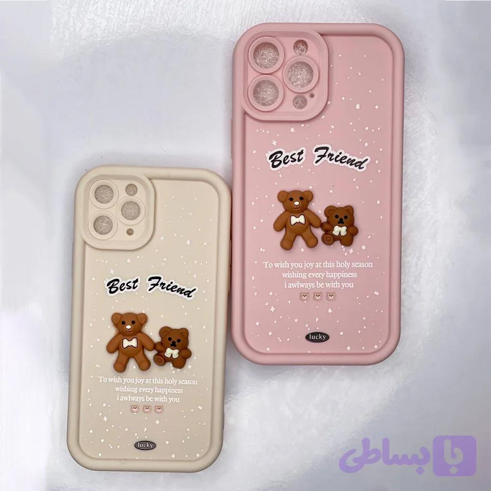 قاب گوشی مدل خرسی best friend