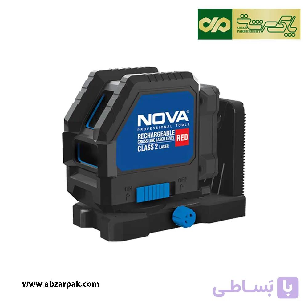 تراز لیزری دو خط نور قرمز نووا NOVA مدل 2680R — تصویر 1
