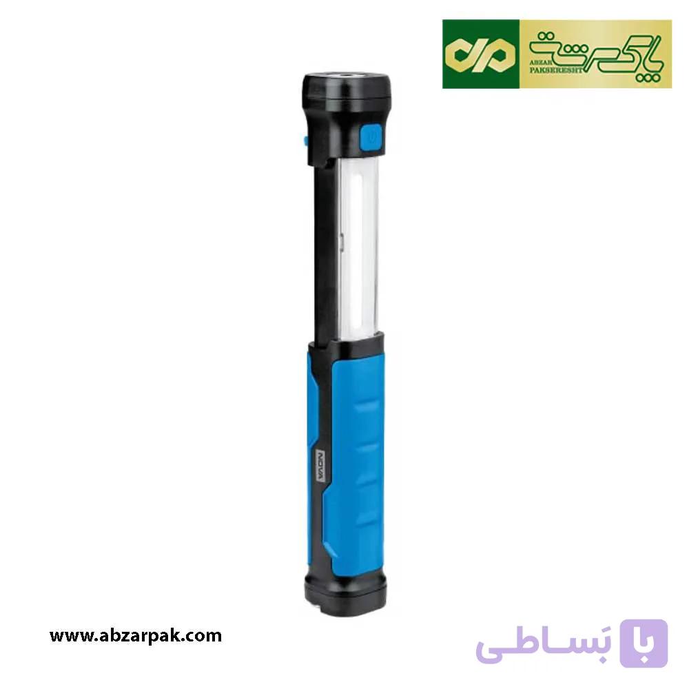چراغ قوه کار مگنتی شارژی کشویی نووا NOVA مدل 3022 — تصویر 1