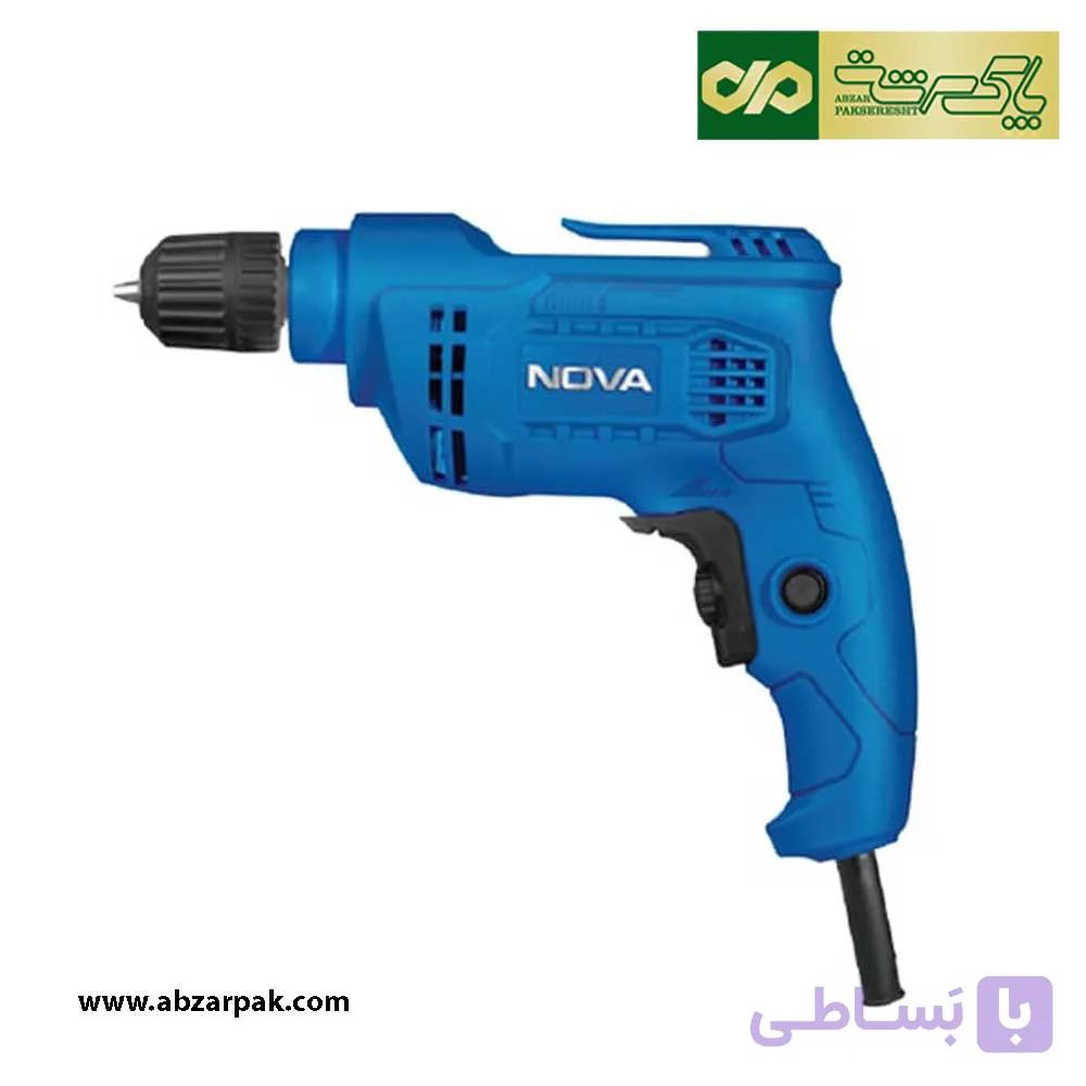 دریل 400 وات 6.5 میلیمتر نووا NOVA مدل 2206 — تصویر 1