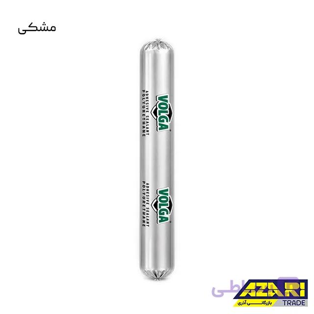 چسب پلی اورتان ولگا Volga مدل سوسیسی مشکی 700 گرم — تصویر 1