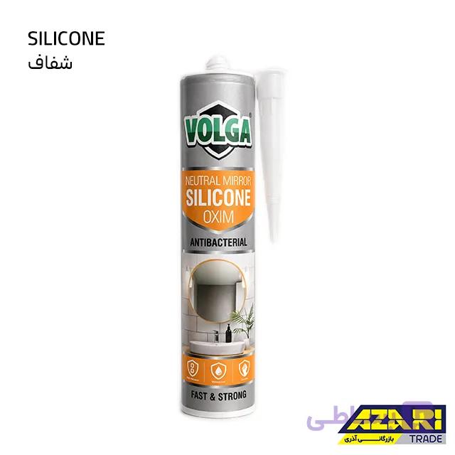 چسب سیلیکون مخصوص آیینه شفاف Volga ولگا 300 گرم