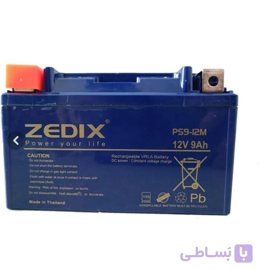 باتری موتور سیکلت ۹ آمپر تایلندی مناسب NS 200 و پالس و آپاچی