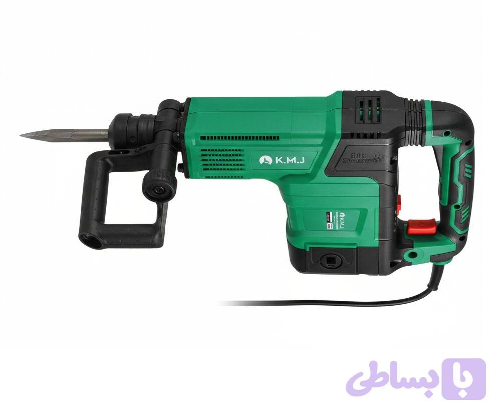 چکش تخریب برقی کی ام جی( kmj)مدل 11E | توان 2000 وات | دیمردار | وزن 11 کیلوگرم صنعتی
