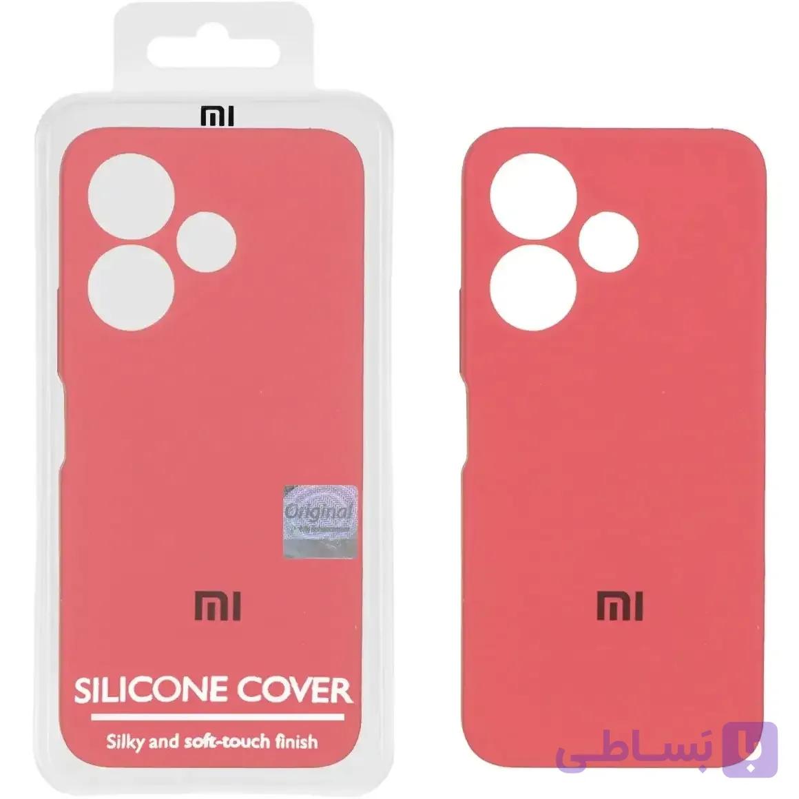 قاب سیلیکونی پاک کنی اورجینال Master Quality مدل Xiaomi Redmi 13X / Redmi 13 4G / Poco M6 4G (پک دار) — تصویر 1