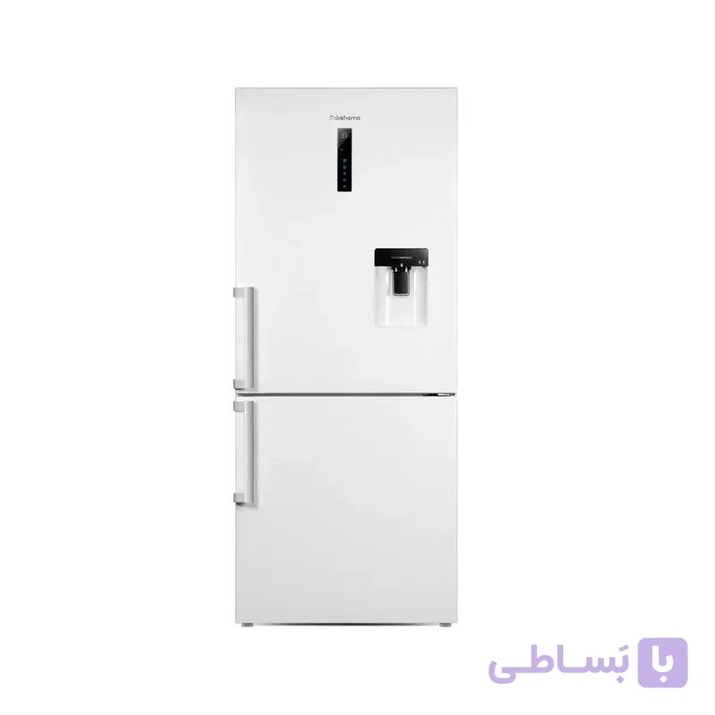 یخچال فریزر پایین پاکشوما سری Combi سفید مدل RCP496iW — تصویر 1