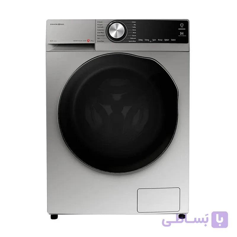 ماشین لباسشویی پاکشوما 8 کیلویی تیتانیومی سری U مدل U8X — تصویر 1