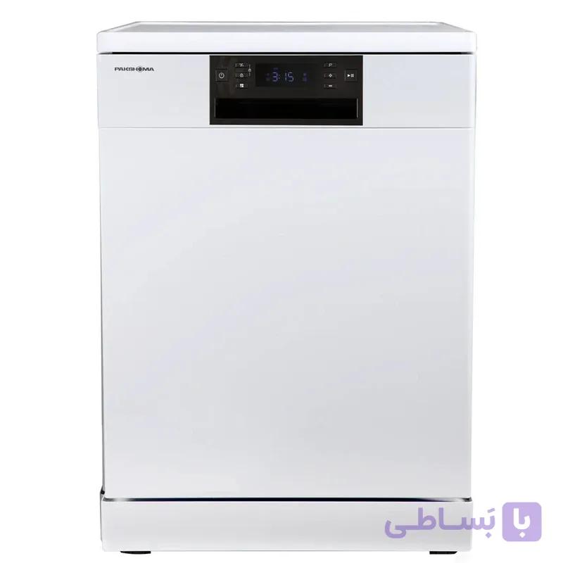 ماشین ظرفشویی پاکشوما ۱۵ نفره سری Lucid سفید مدل L51W — تصویر 1