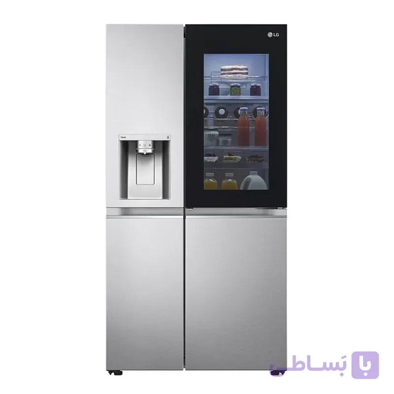 یخچال ساید بای ساید سه درب ال جی استیل مدل GC-X267CSHS — تصویر 1