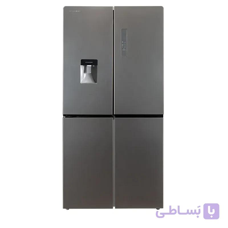یخچال فریزر چهار درب پاکشوما سری 4Door سیلور مدل RDP530S — تصویر 1