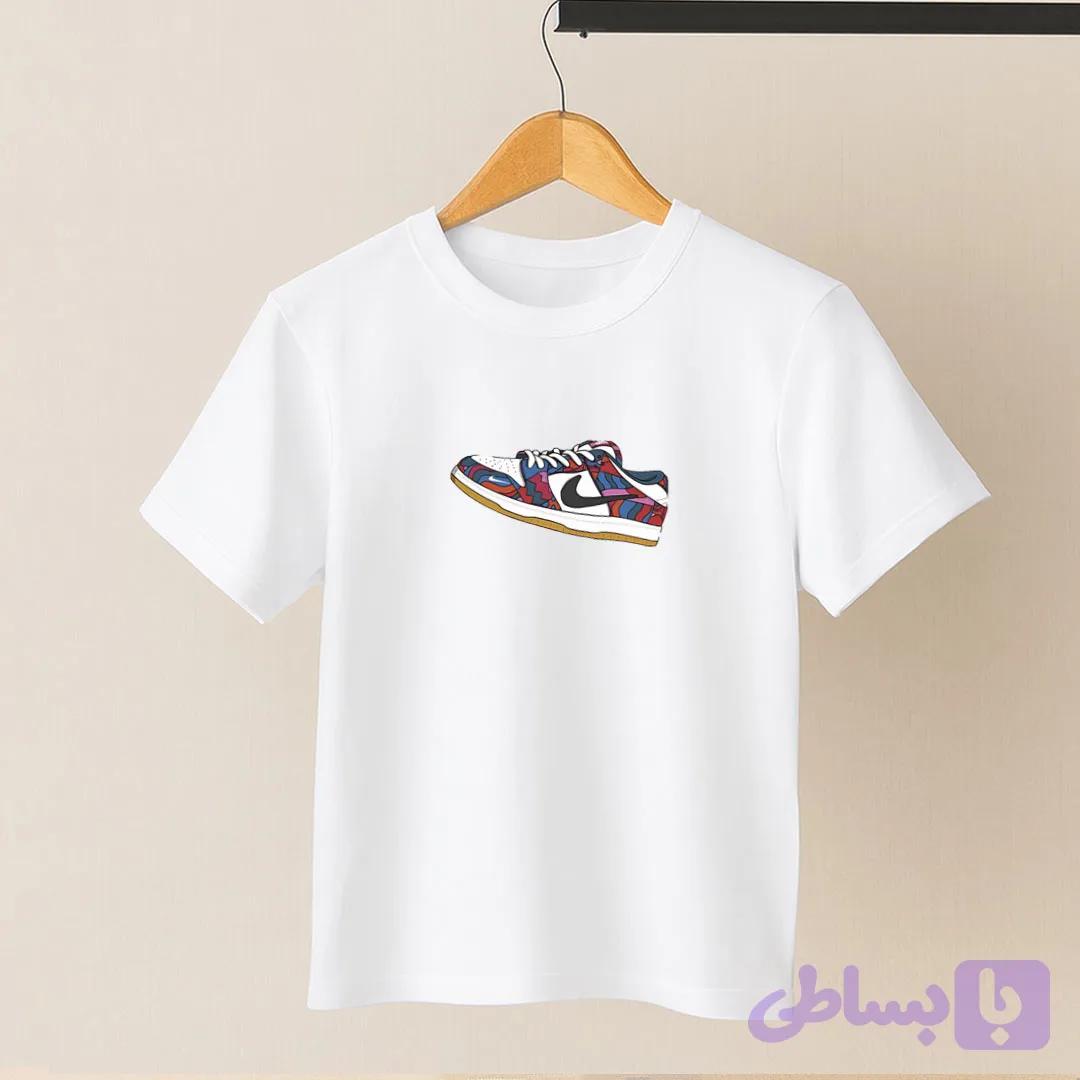 تیشرت طرح نایک مدل کفش Nike — تصویر 1