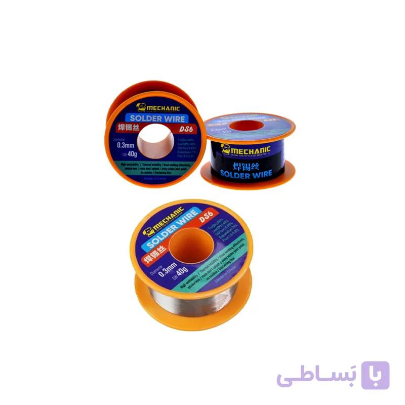 سیم لحیم – سیم قلع 0.3 مکانیک کاور نارنجی