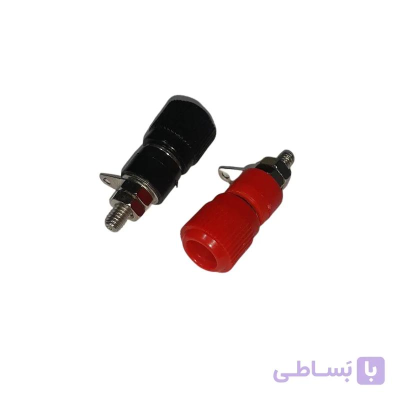 فیش مادگی منبع تغذیه پنلی مشکی بزرگ