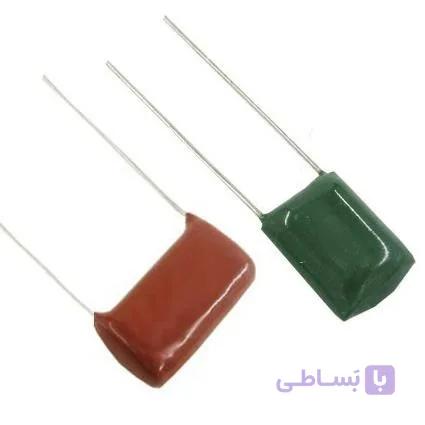 خازن پلی استر 2.2nF 100V