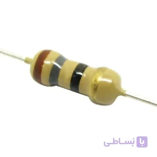 مقاومت 100 اهم 1/4 وات 5 درصد