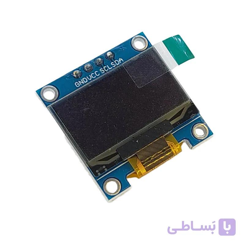 ماژول نمایشگر OLED سایز 0.96 اینچ کنترلر SSD1306 زرد/آبی